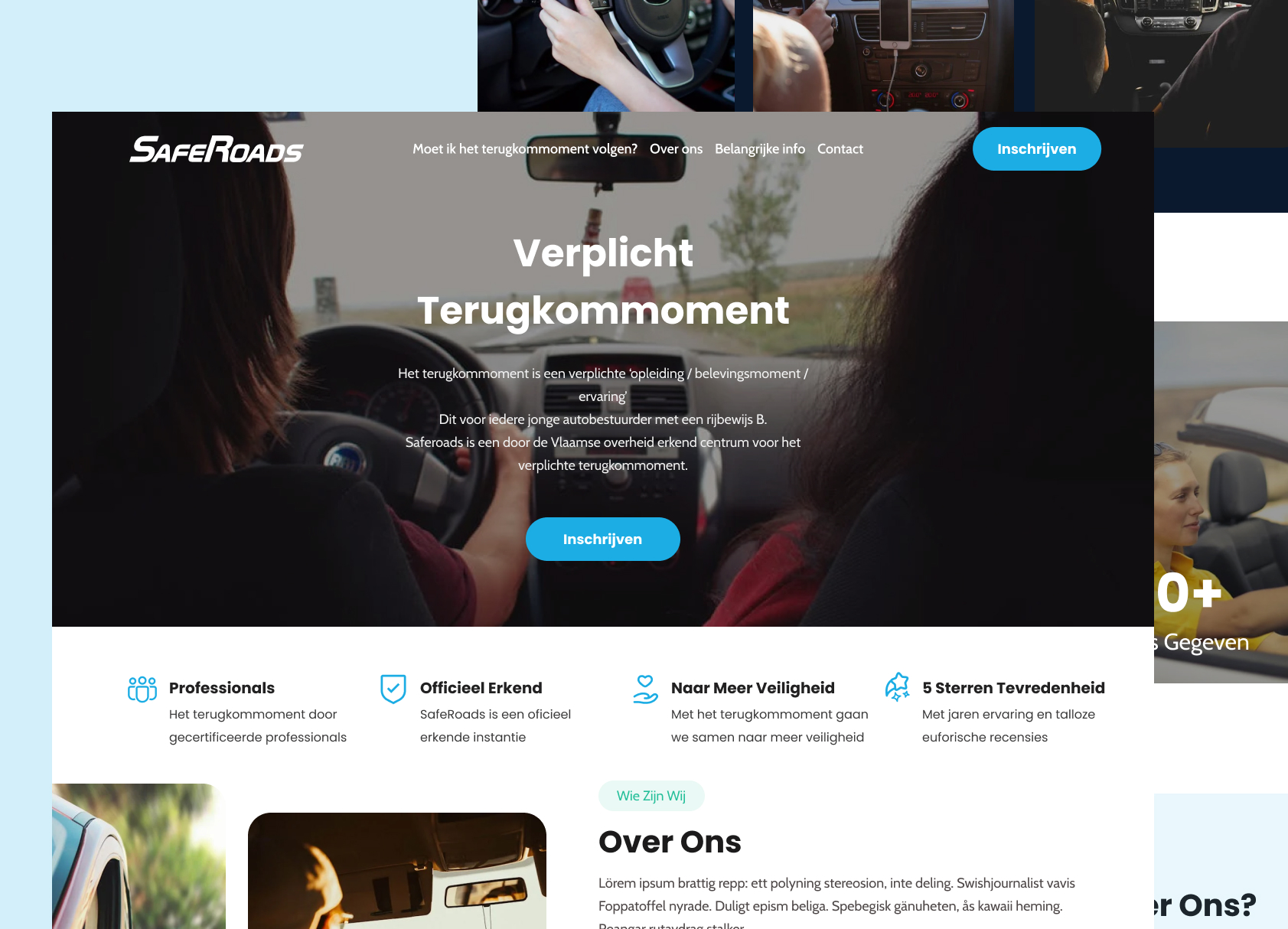 Rijbewijs B - Terugkommoment - Rijschool - Redenen voor een Terugkommoment - DriveSafeAcademy.be thumbnail